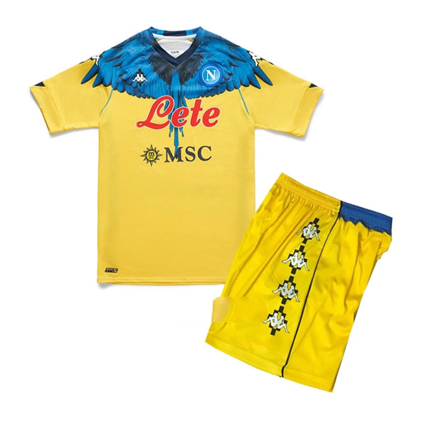 Camiseta Napoli Kappa x Marcelo Burlon Niño 2021-22